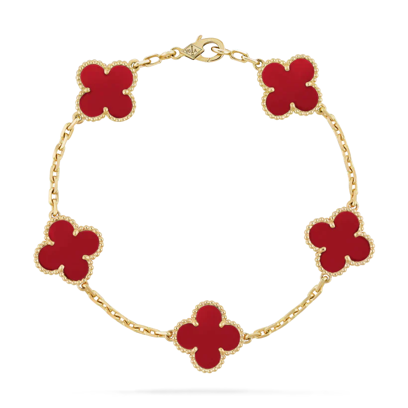 PURELY YOURS - CLOVER | RED BRACELET