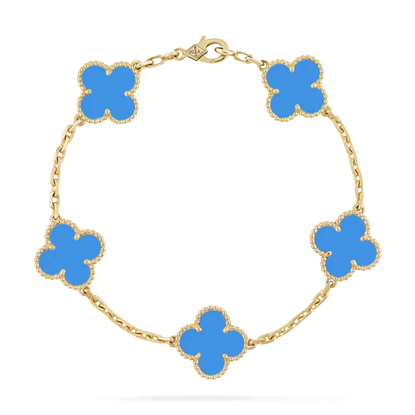 PURELY YOURS - CLOVER | BLUE BRACELET