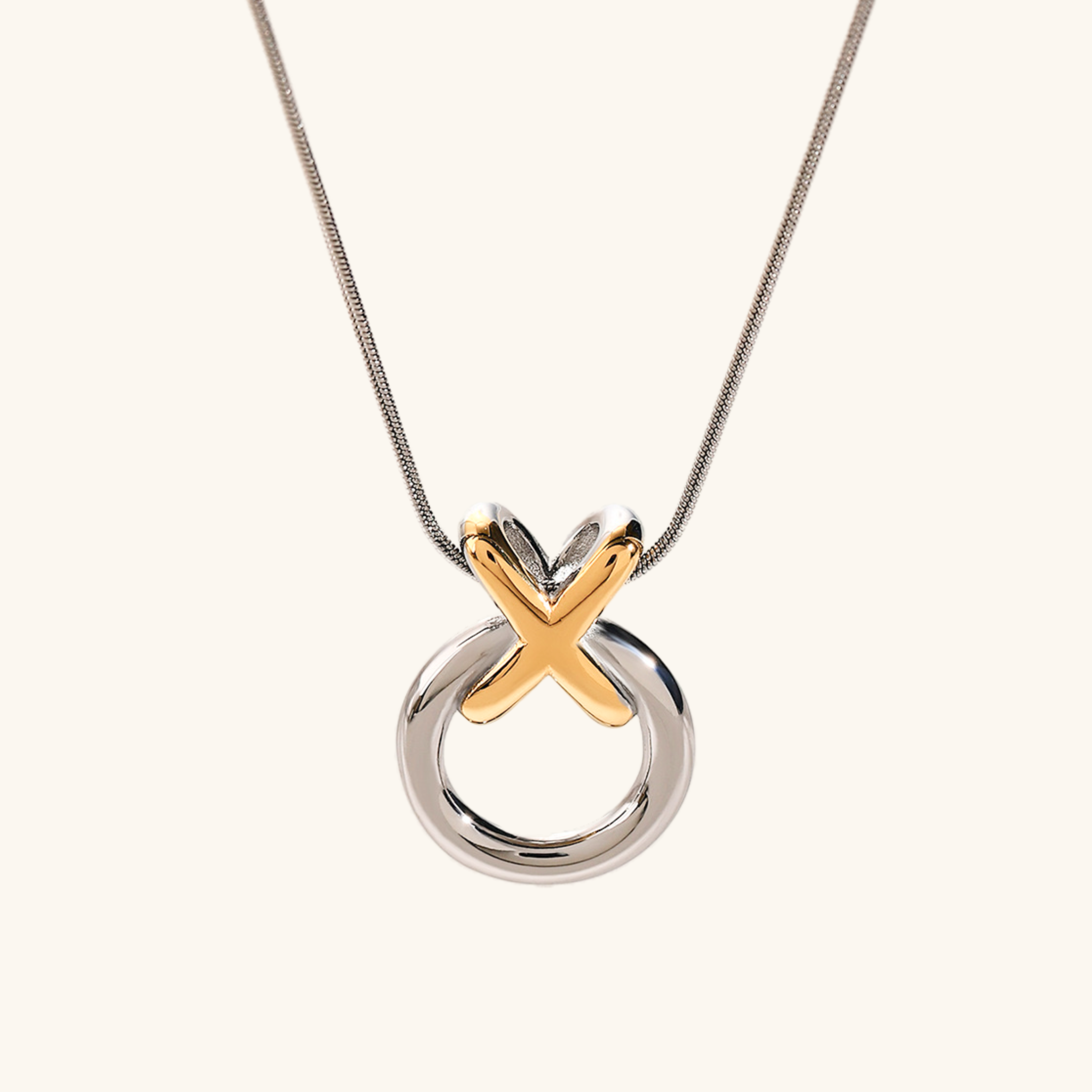 PURELY YOURS - MIRABELLE RING KNOT NECKLACE