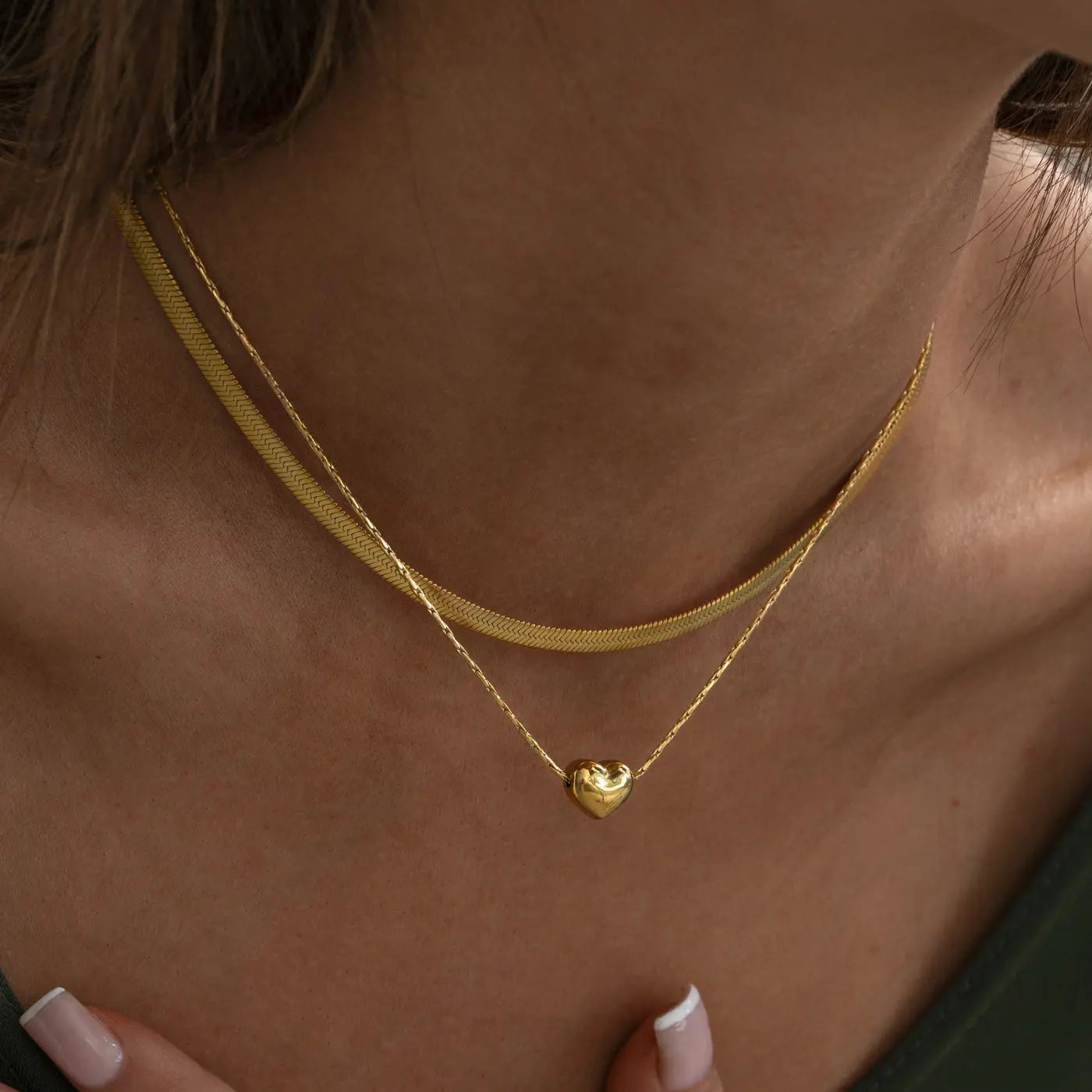 PURELY YOURS - JESSICA GOLD NECKLACE