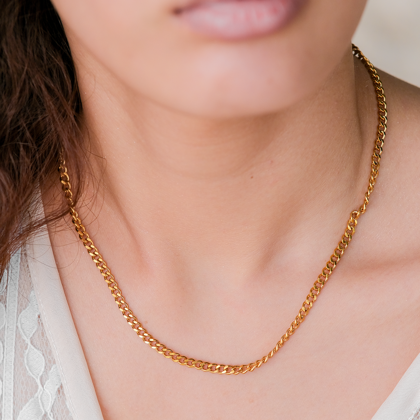 PURELY YOURS - AVANA GOLD CHAIN NECKLACE