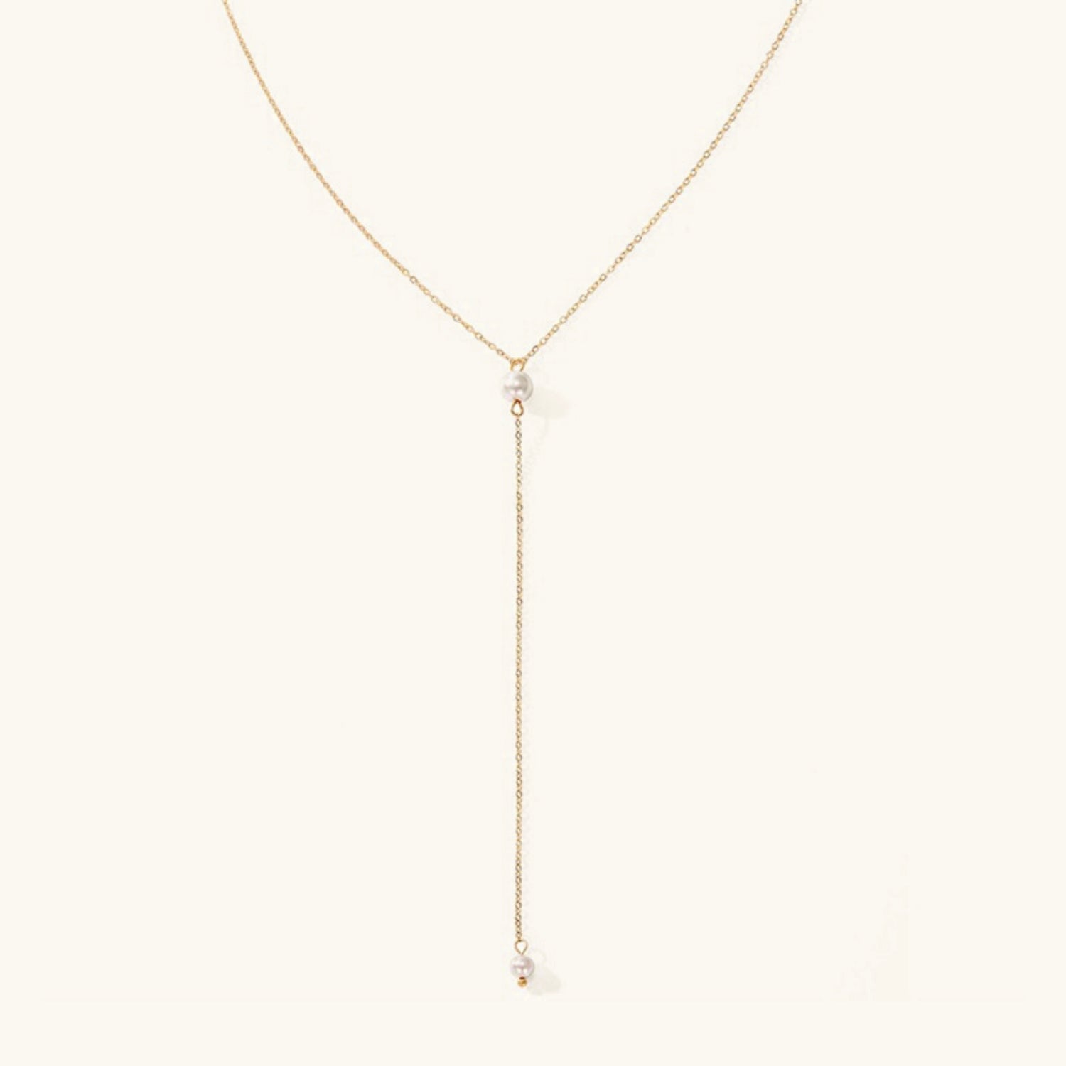 PURELY YOURS - BEATRICE PEARL TASSEL NECKLACE