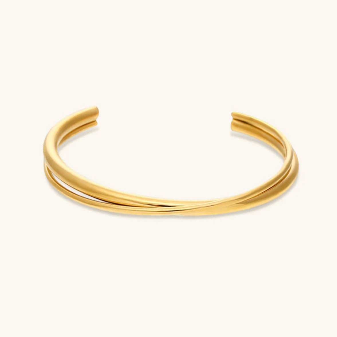 PURELY YOURS -RIANNE LAYERED BANGLE GOLD