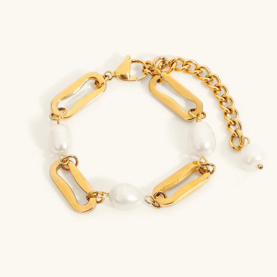 PURELY YOURS - JANNA PEARL CHAIN BRACELET