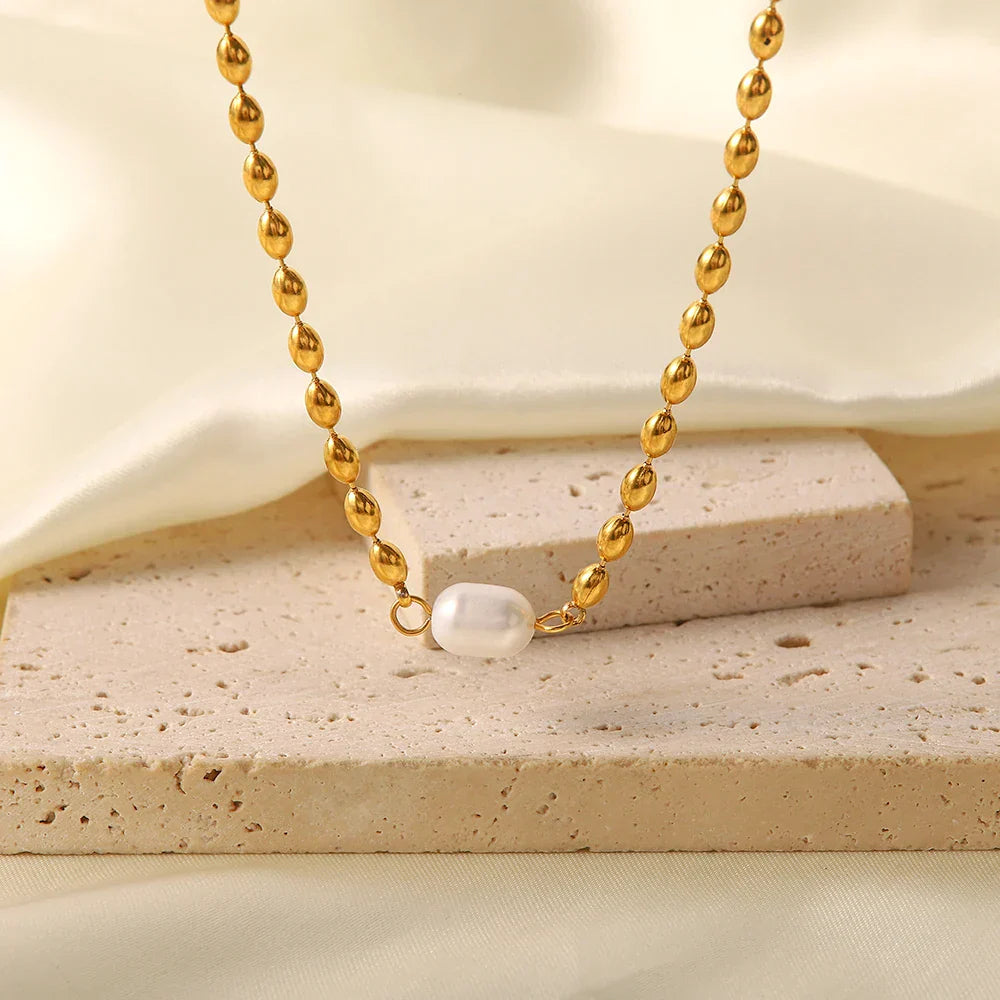 PURELY YOURS - NEPTUNE FRESHWATER PEARL NECKLACE