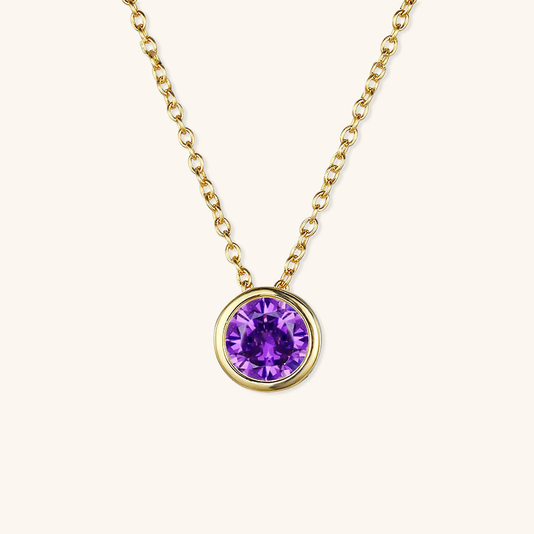 PURELY YOURS - AMELIA BIRTHSTONE NECKLACE