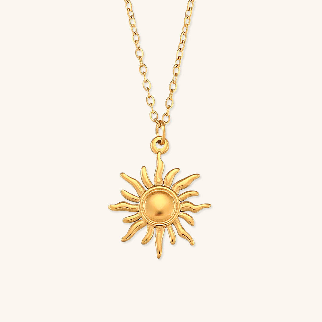 PURELY YOURS - ELIORA GOLD SUN NECKLACE