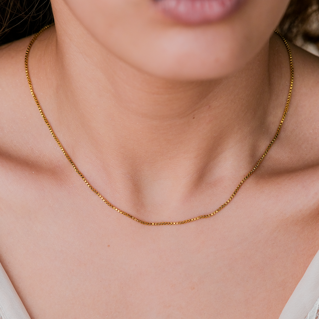 PURELY YOURS - GEORDYN GOLD CHAIN NECKLACE