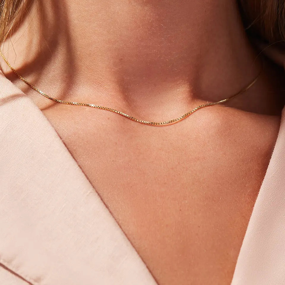 PURELY YOURS - GEORDYN GOLD CHAIN NECKLACE