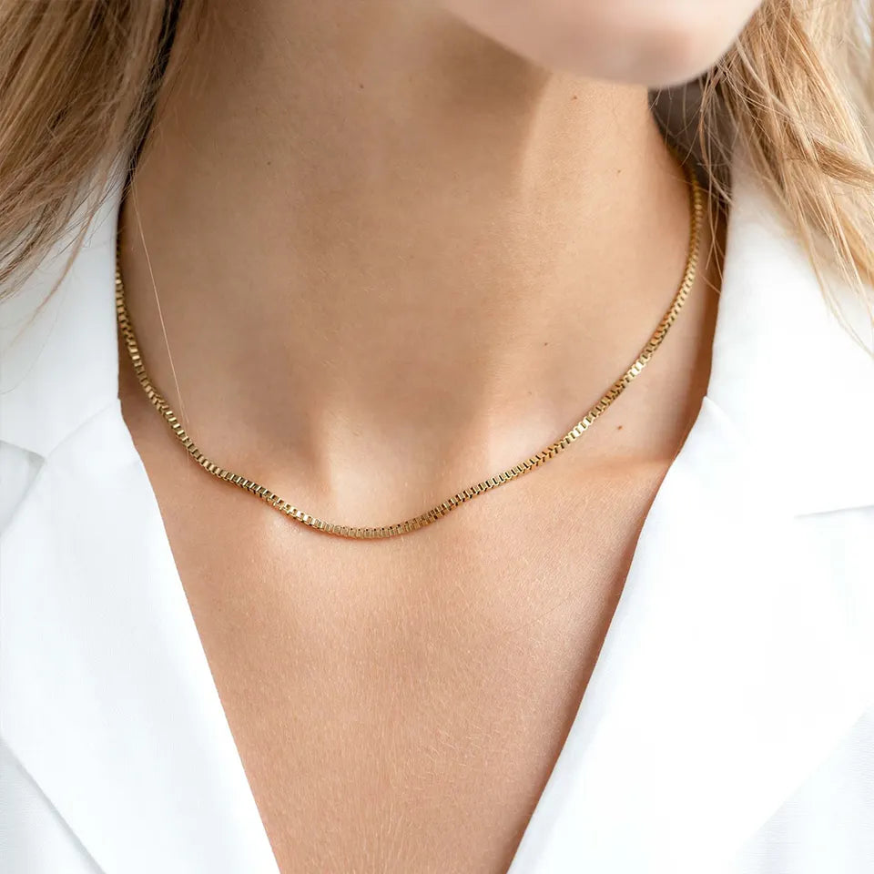 PURELY YOURS - GEORDYN GOLD CHAIN NECKLACE