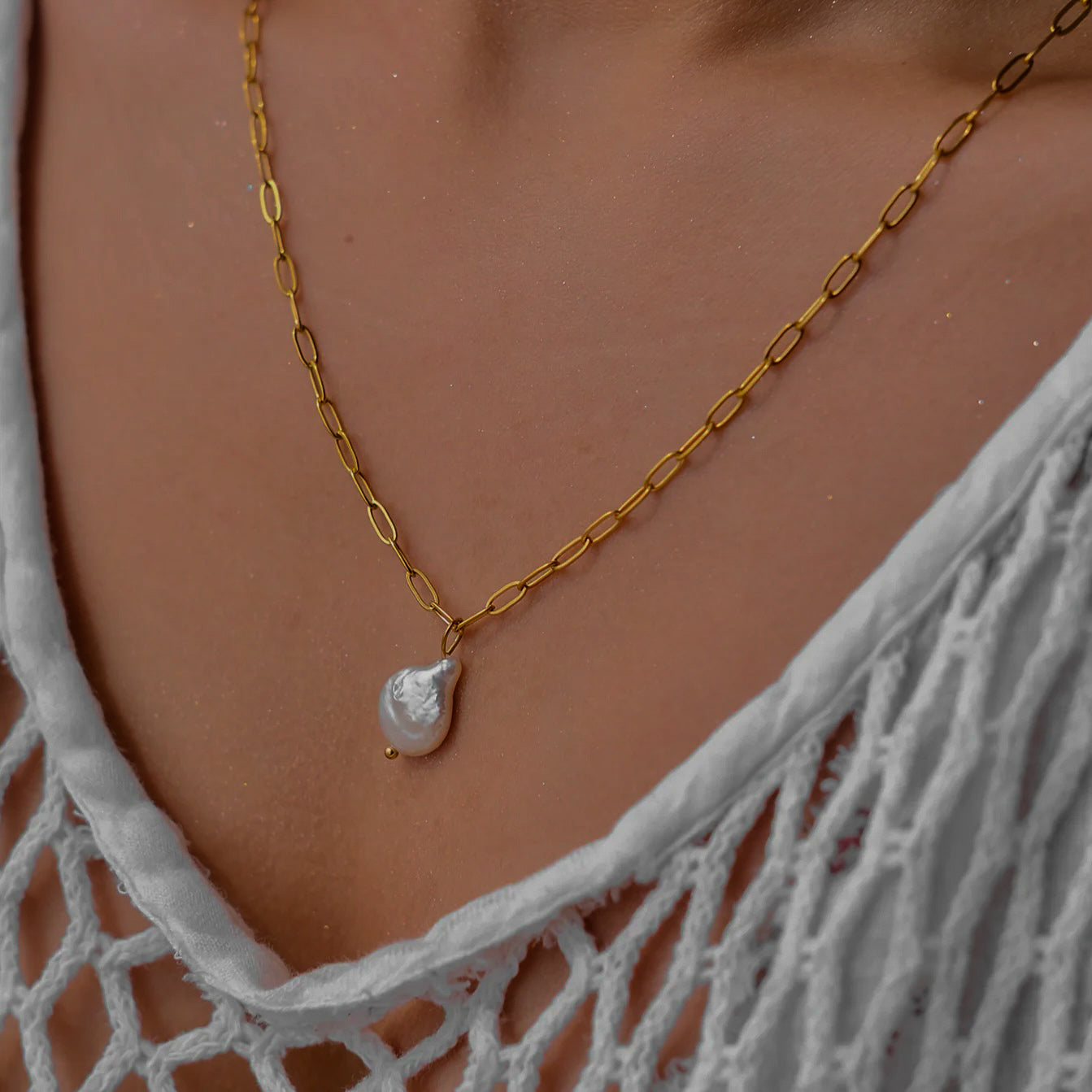 PURELY YOURS - ANGELICA FRESHWATER PEARL NECKLACE