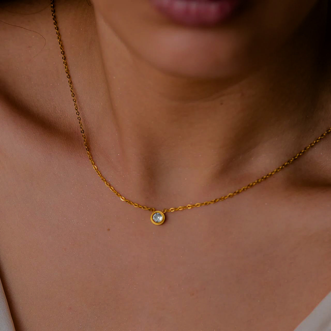 PURELY YOURS - KIRA GOLD NECKLACE