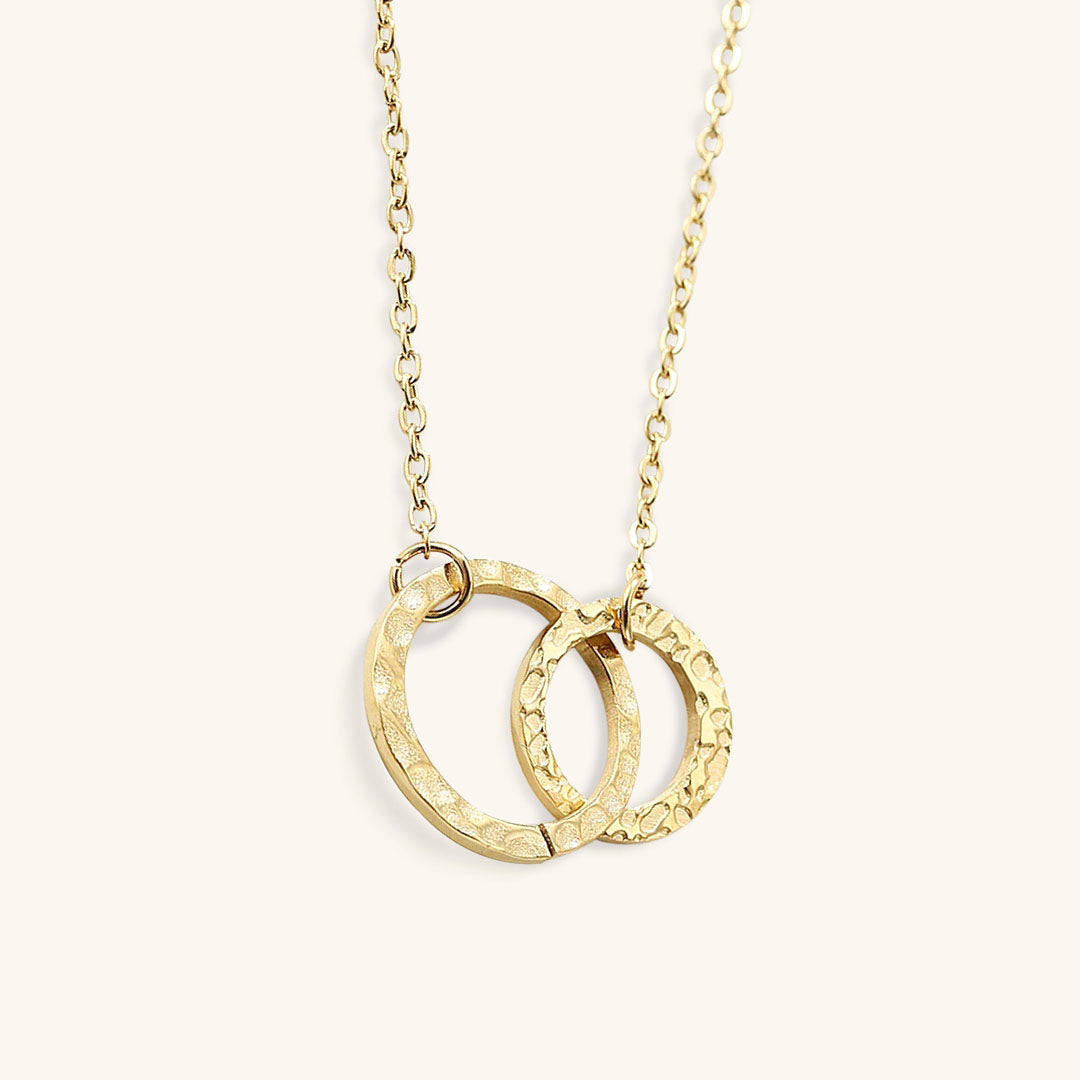 PURELY YOURS - ISABELLE GOLD HOOP NECKLACE