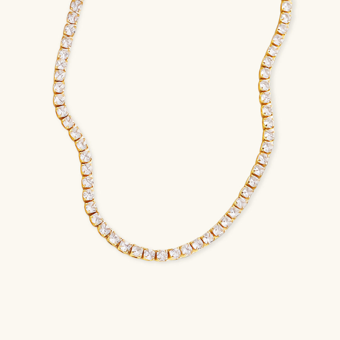 PURELY YOURS - ISOLDE DIAMOND TENNIS NECKLACE