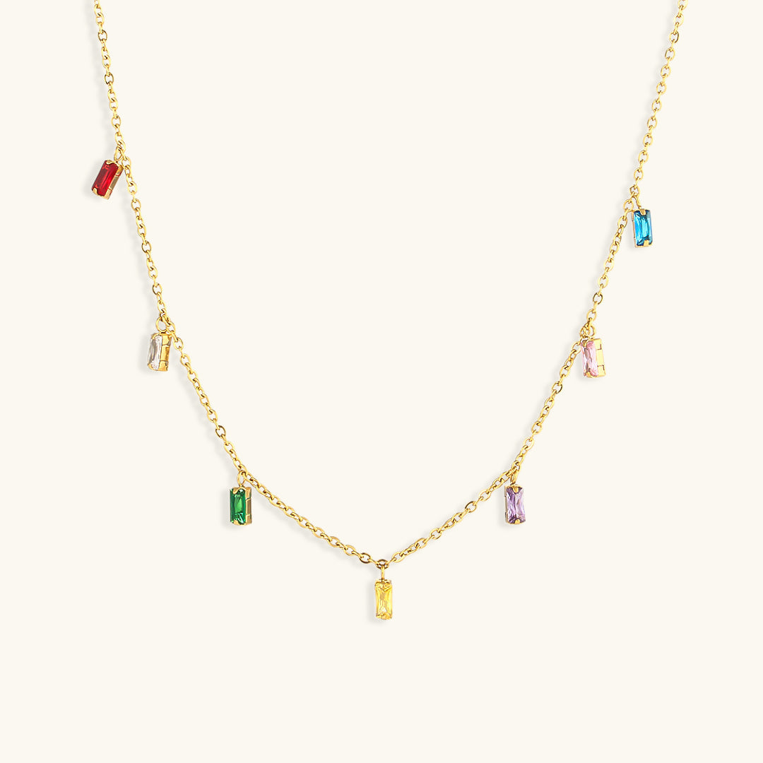 PURELY YOURS - JOSEPHINE GEMSTONE NECKLACE