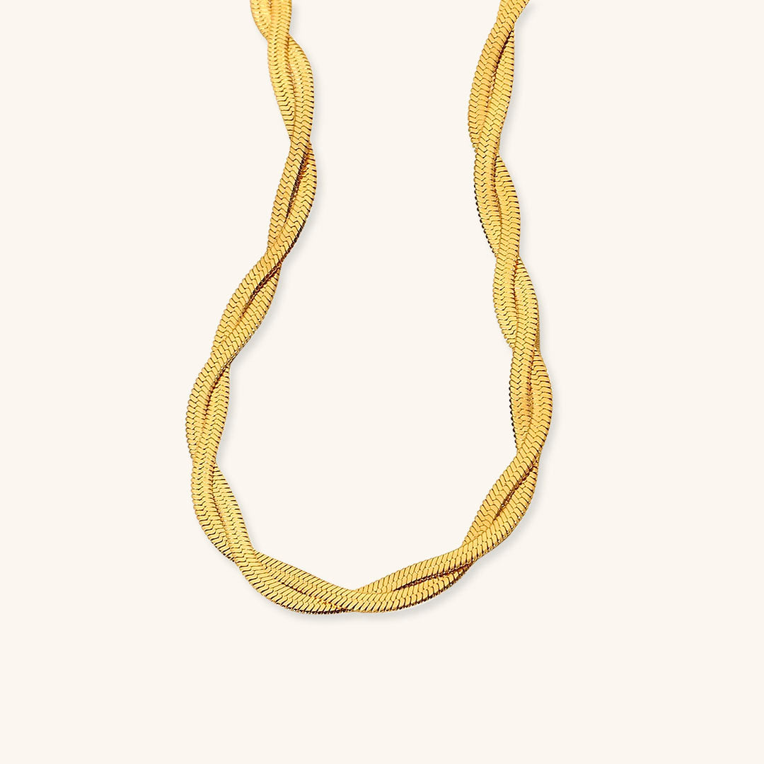 PURELY YOURS - LYSA TWISTED CHAIN NECKLACE