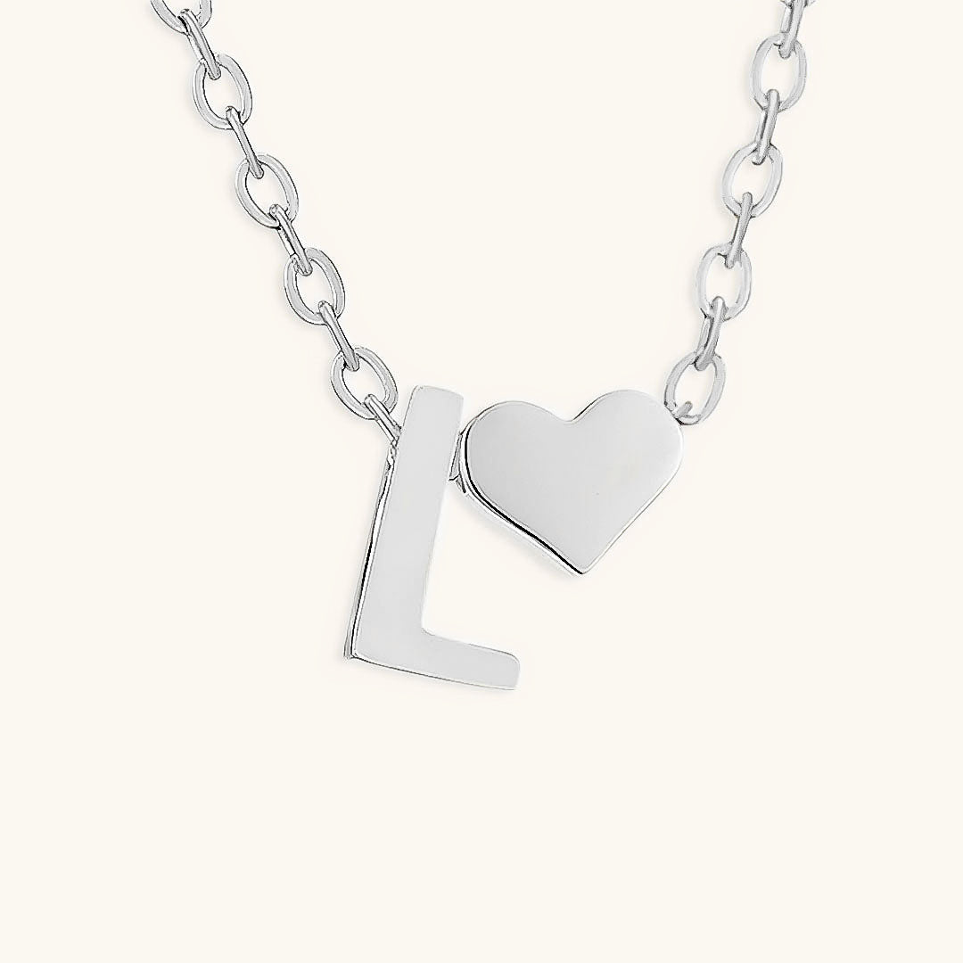 PURELY YOURS - RIA INITIAL LETTER GOLD NECKLACE