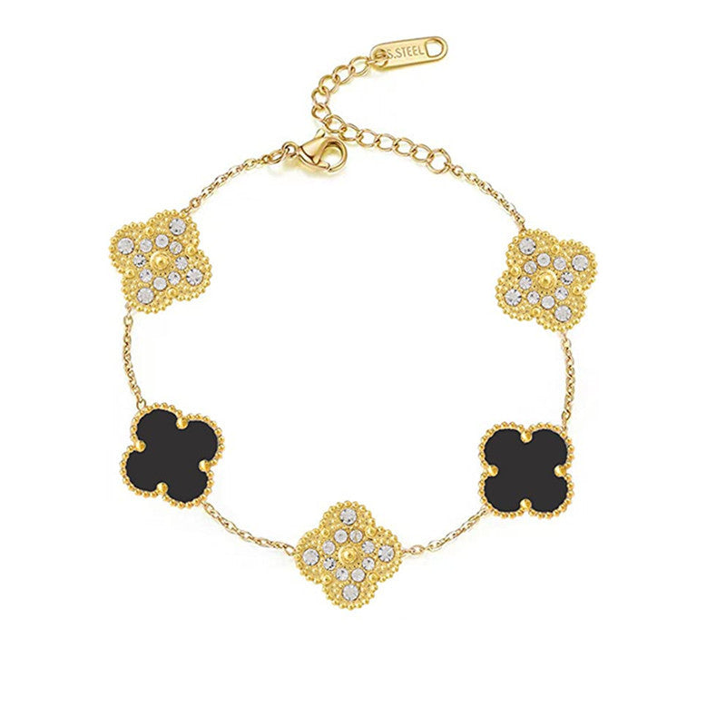 PURELY YOURS - FOUR-LEAF CLOVER DELUXE BLACK/GOLD