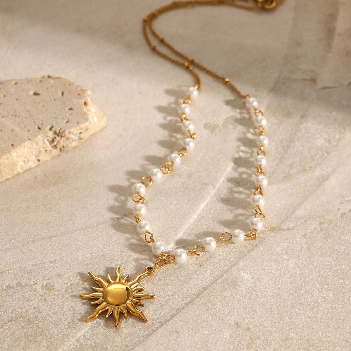 PURELY YOURS - APOLLO SUN PEARL NECKLACE