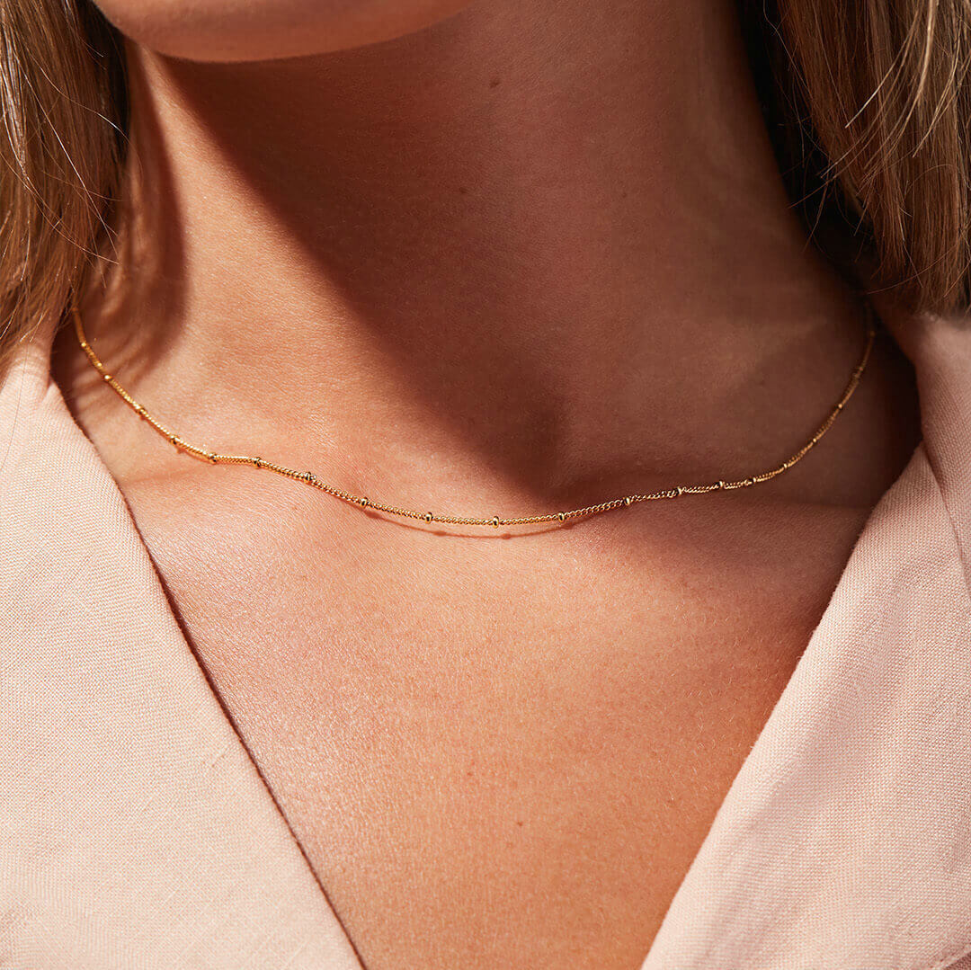 PURELY YOURS - JULIA GOLD CHAIN NECKLACE