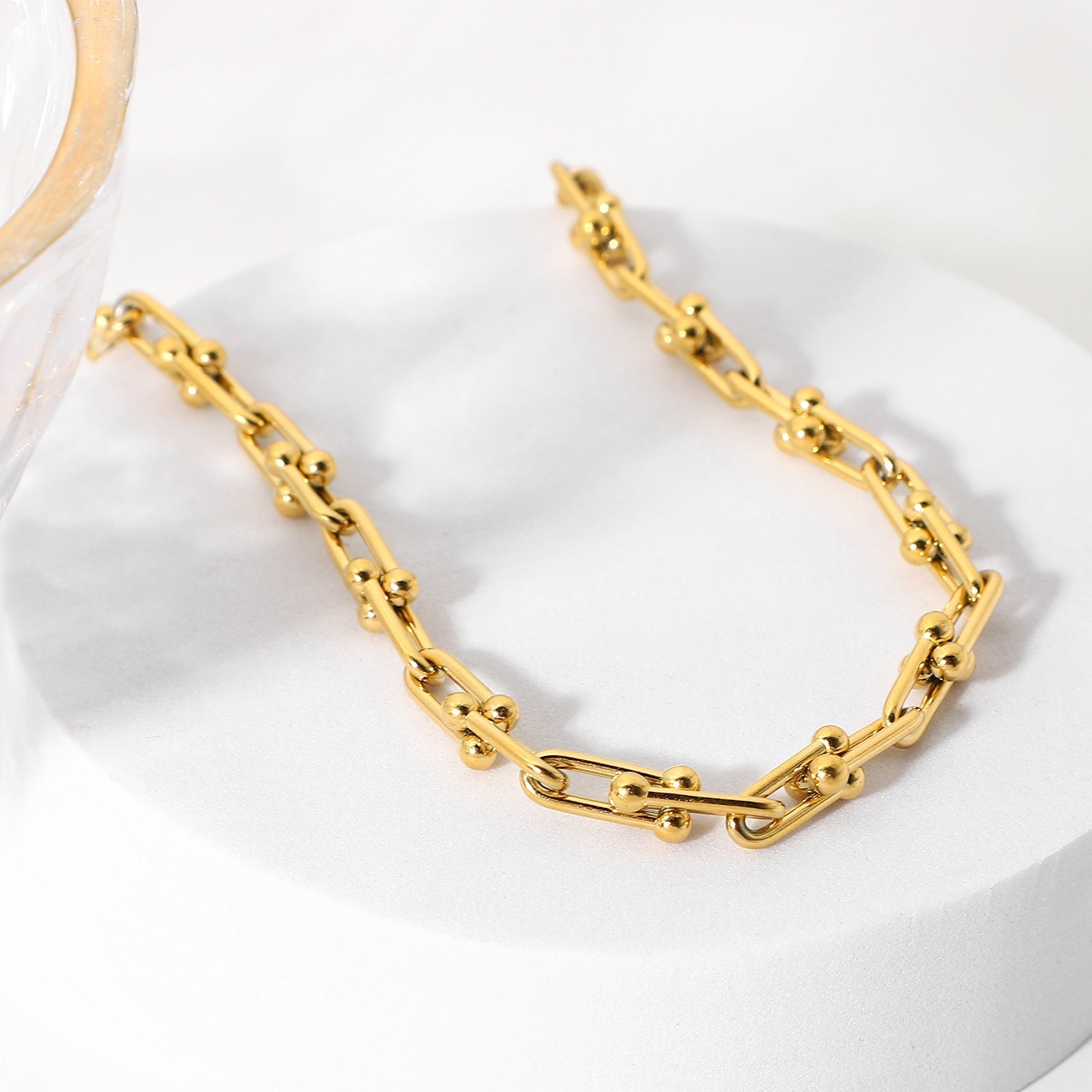 PURELY YOURS - CASCADE GOLD CHAIN NECKLACE