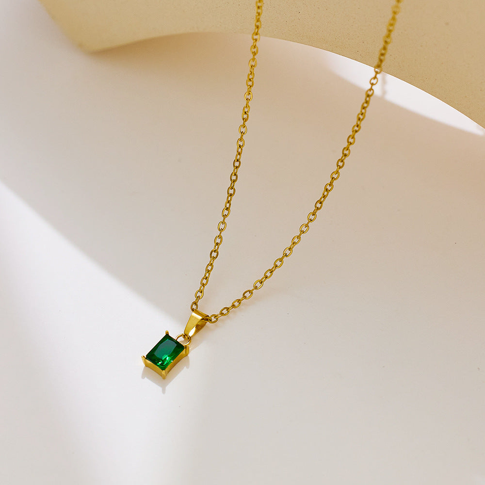 PURELY YOURS - EMI GREEN NECKLACE