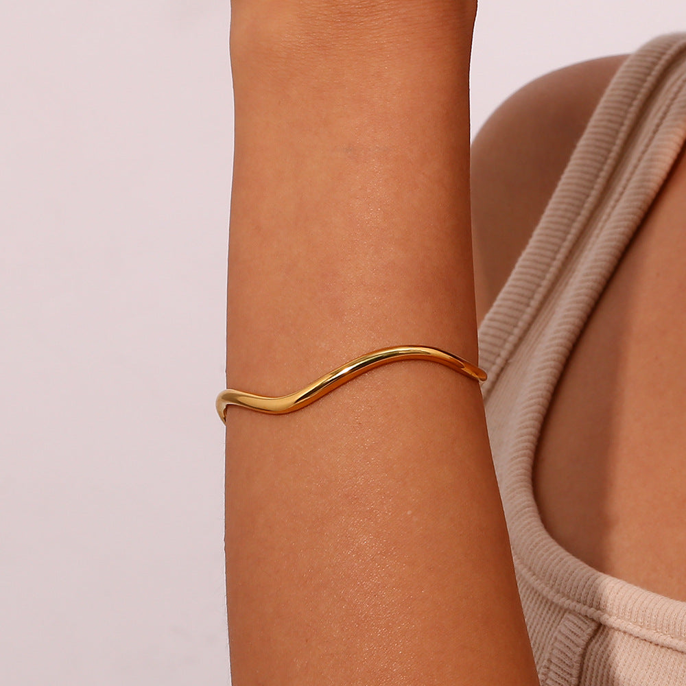 PURELY YOURS - LUCINA GOLD BANGLE