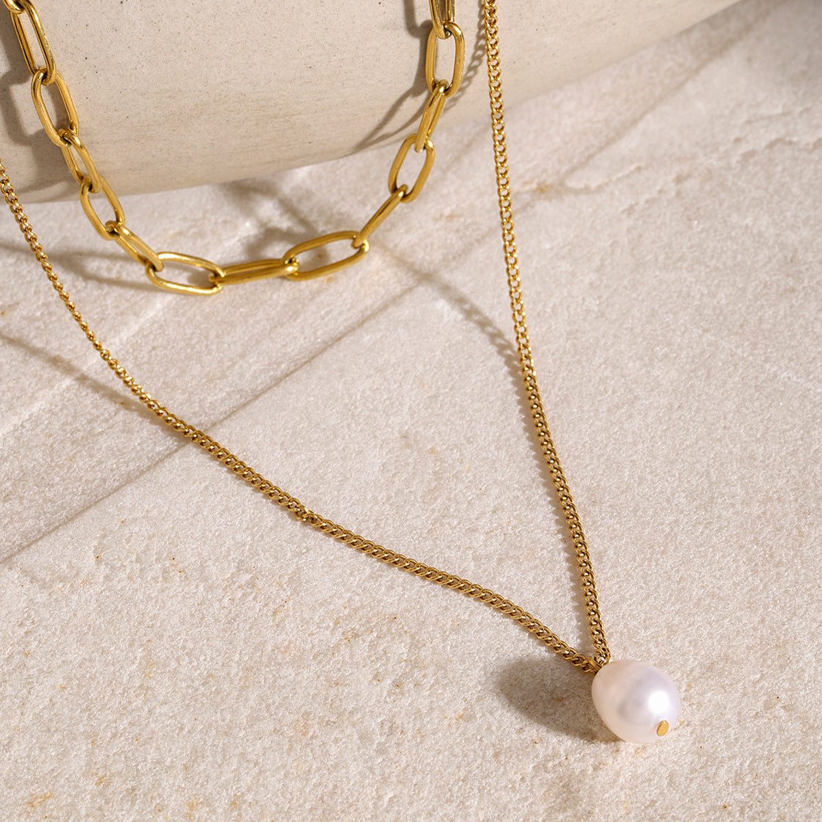 PURELY YOURS - UNDINE FRESHWATER PEARL NECKLACE