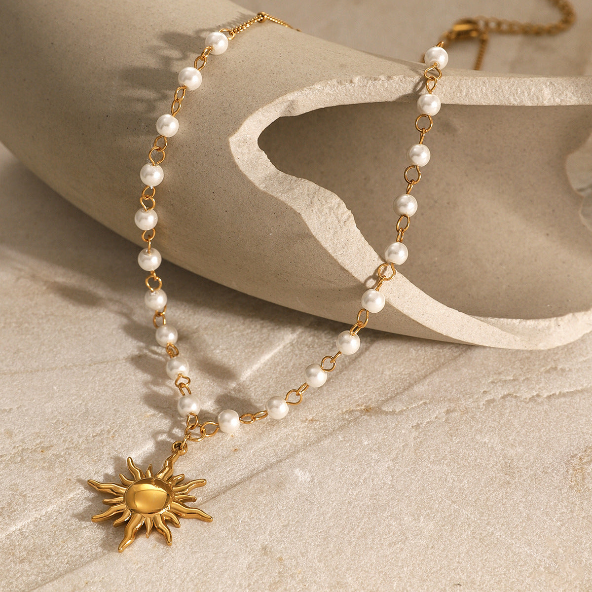 PURELY YOURS - APOLLO SUN PEARL NECKLACE