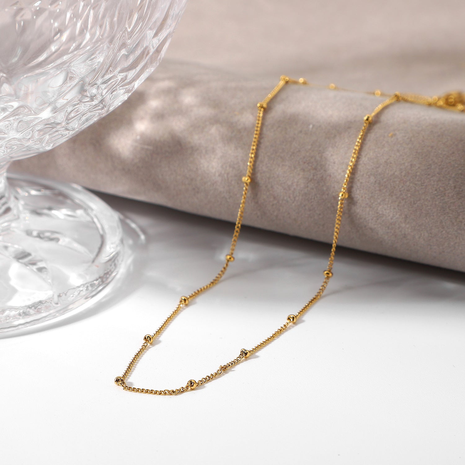 PURELY YOURS - JULIA GOLD CHAIN NECKLACE