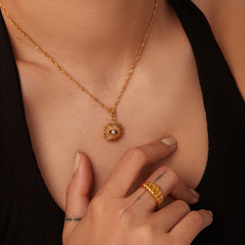 PURELY YOURS - SOLANA GOLD NECKLACE