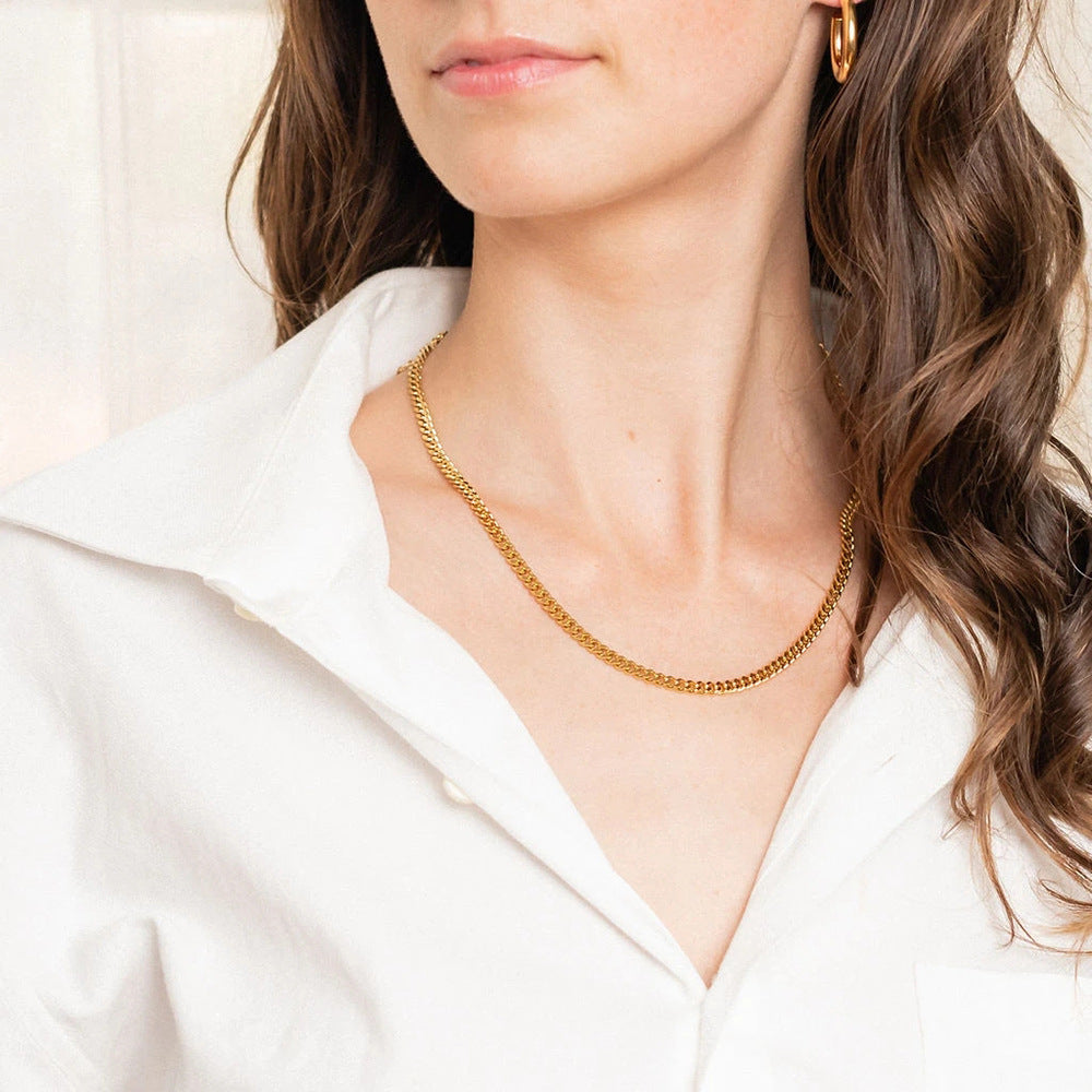 PURELY YOURS - AVANA GOLD CHAIN NECKLACE