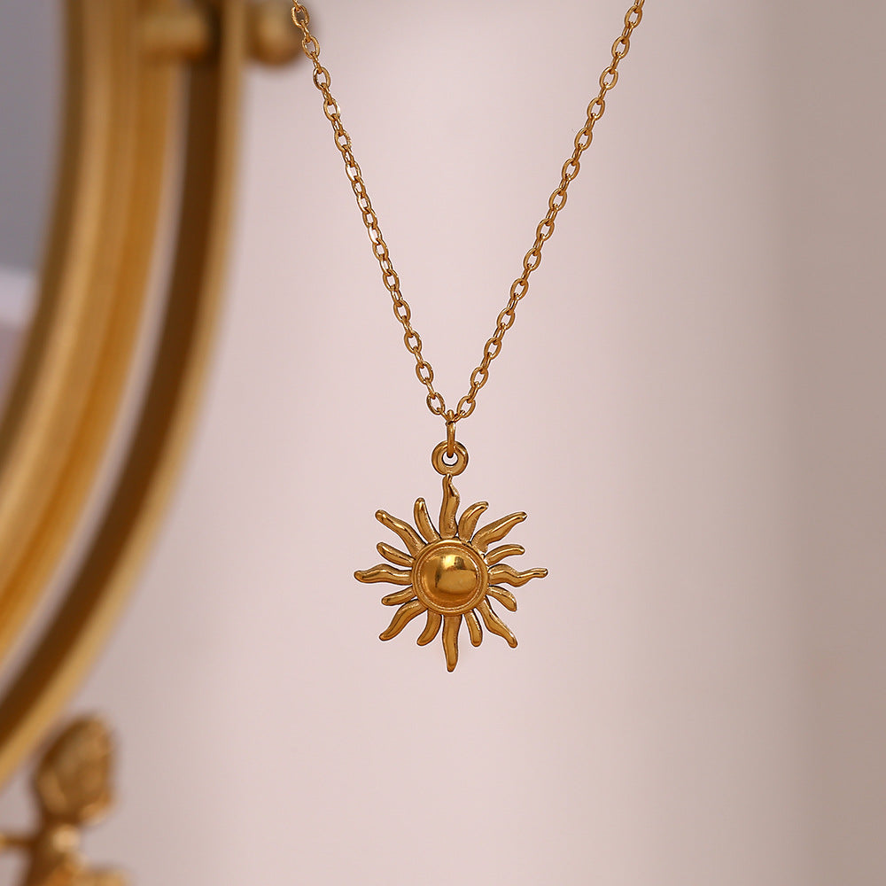 PURELY YOURS - ELIORA GOLD SUN NECKLACE