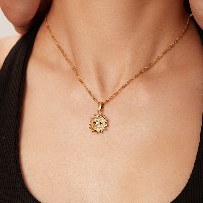 PURELY YOURS - SOLANA GOLD NECKLACE