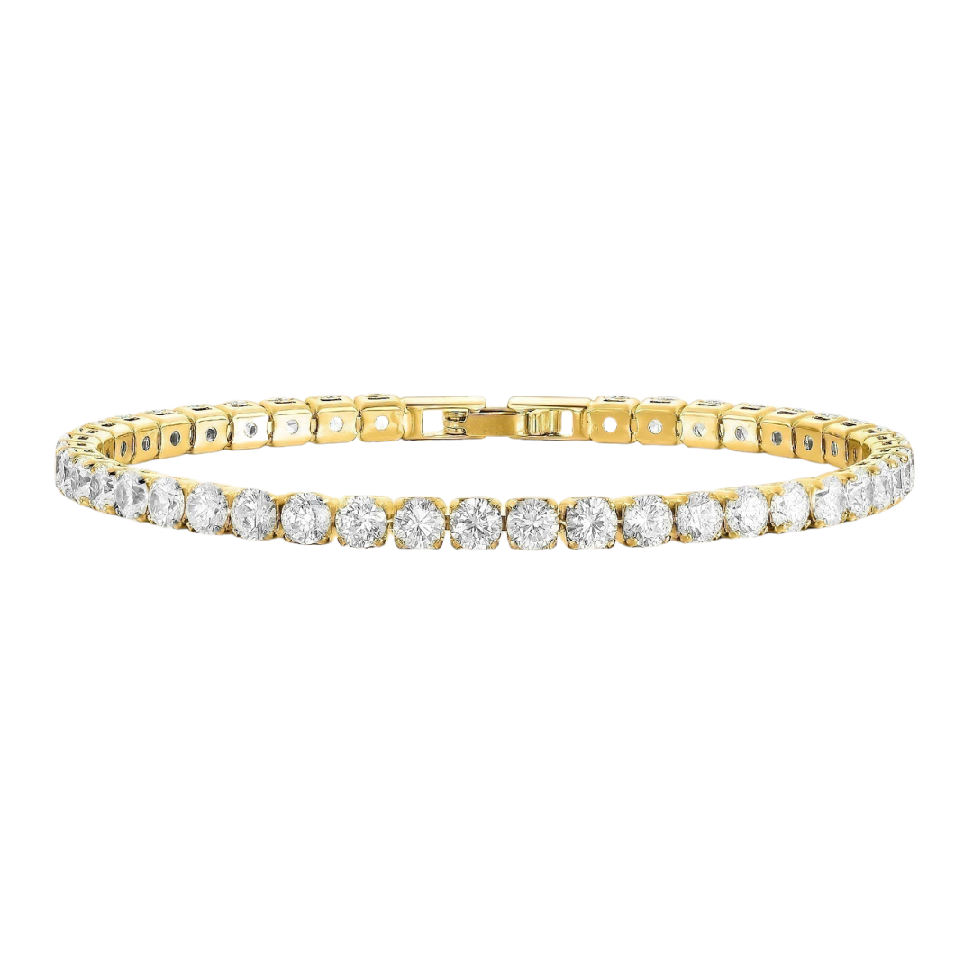 PURELY YOURS - GOLD TENNIS BRACELET