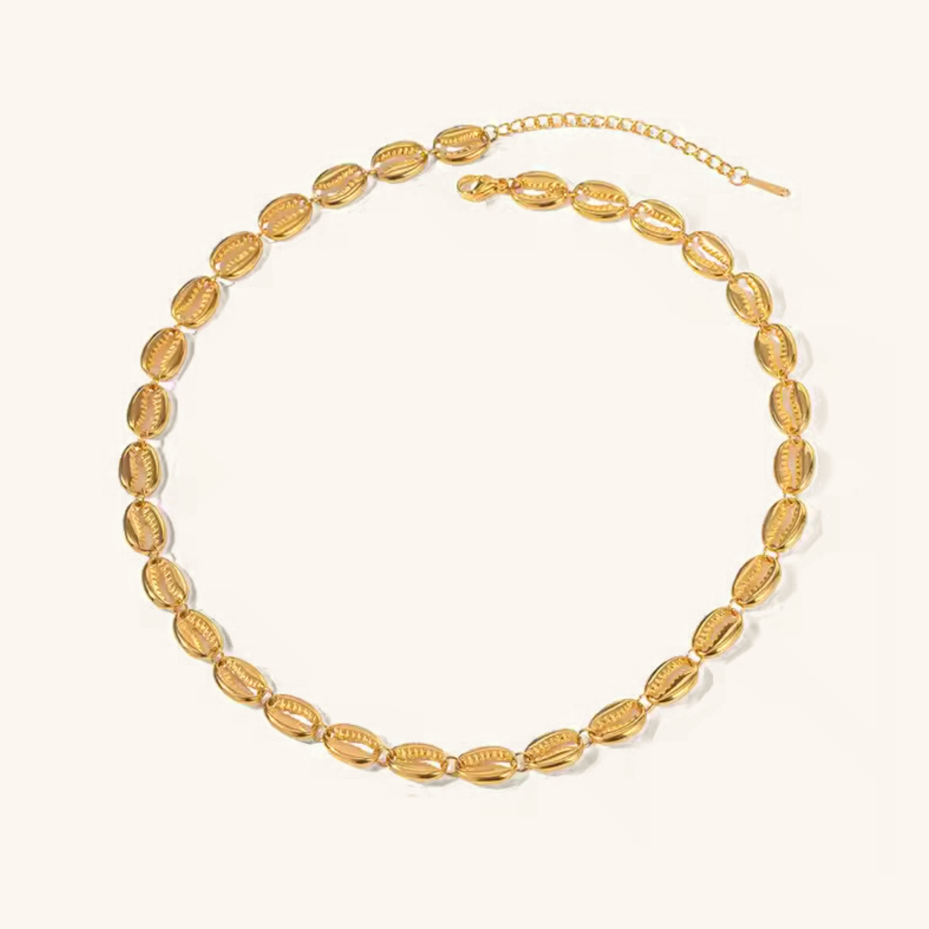 PURELY YOURS - PACIFICA GOLD SEASHELL NECKLACE