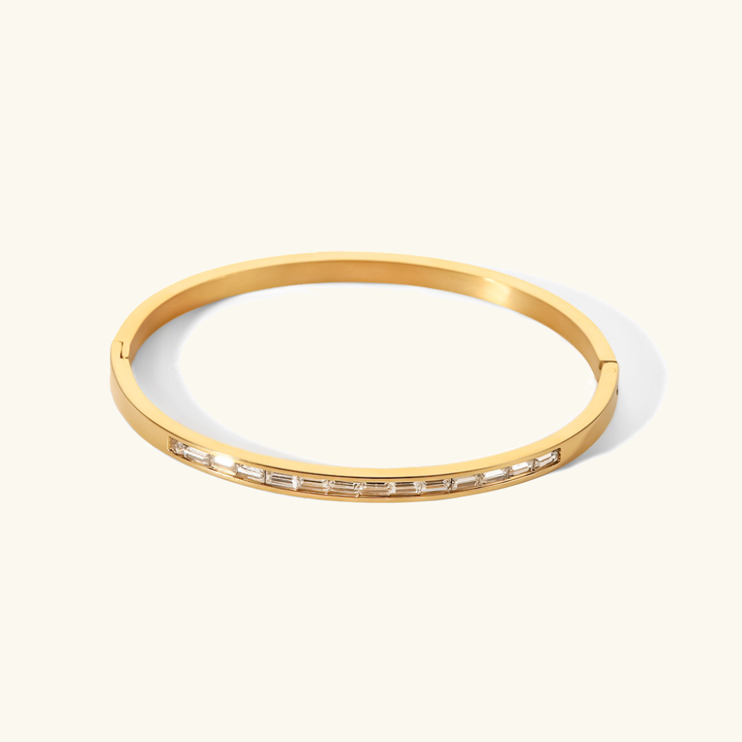 PURELY YOURS - GRACE DIAMOND BANGLE GOLD