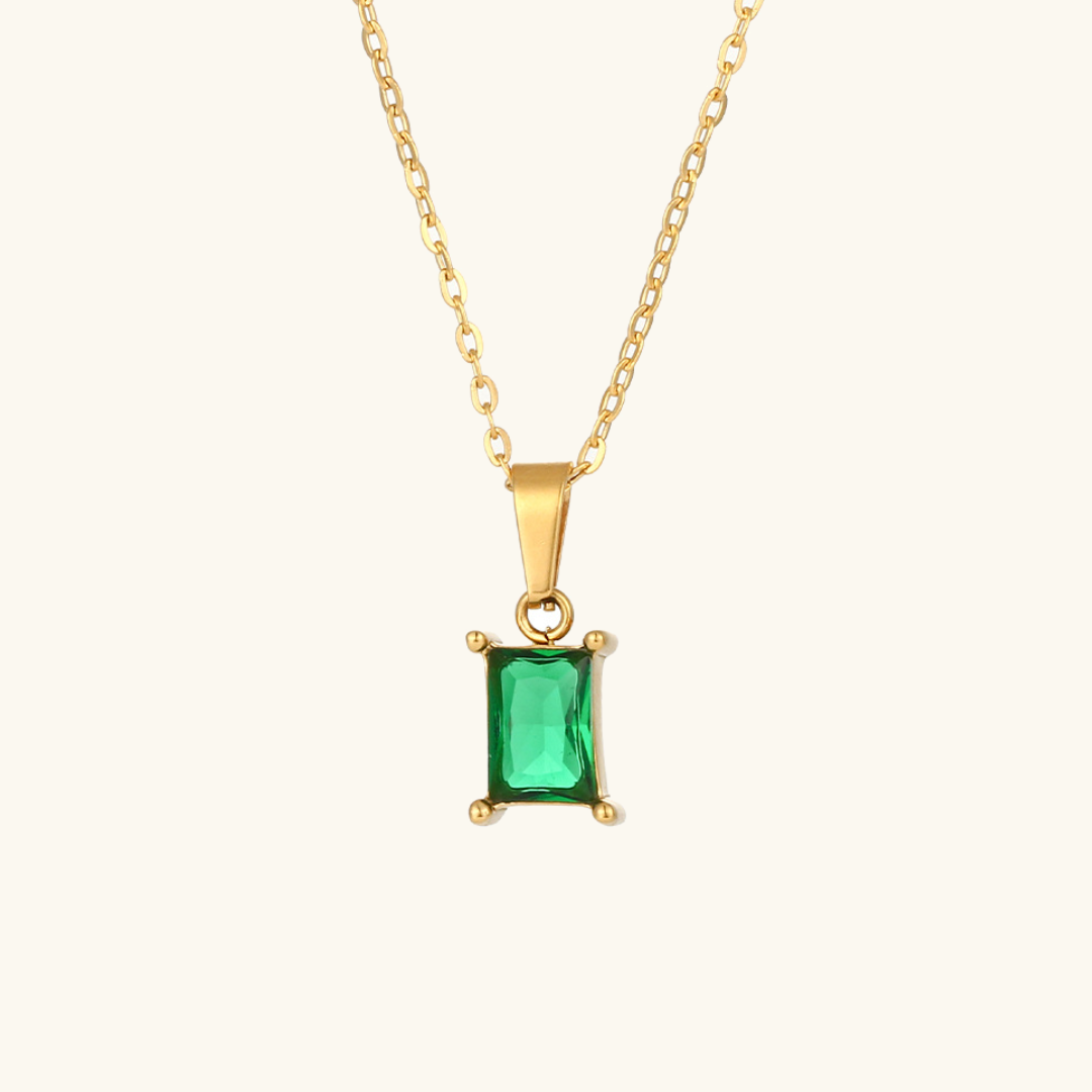 PURELY YOURS - EMI GREEN NECKLACE