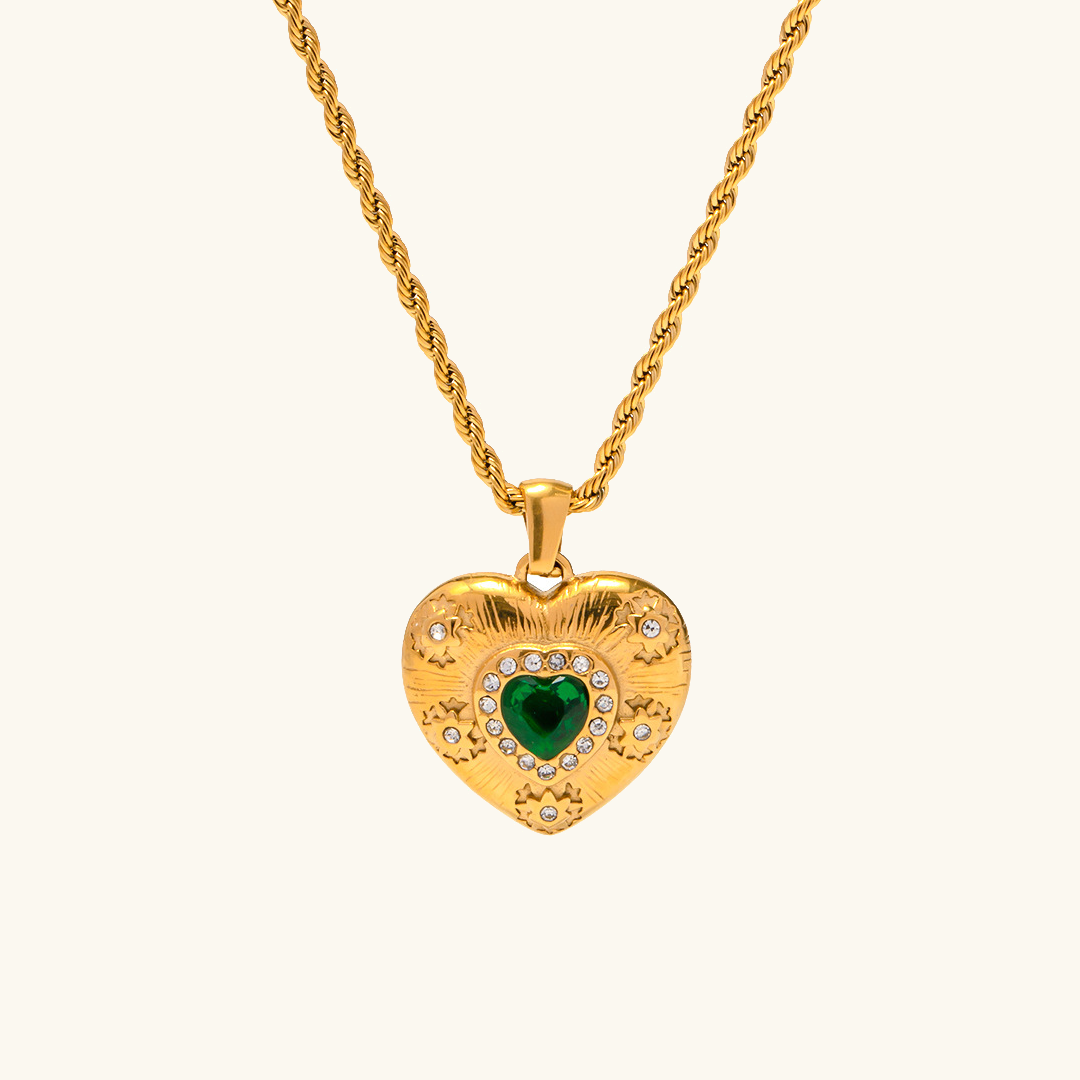 PURELY YOURS - CAELUS GOLD HEART NECKLACE