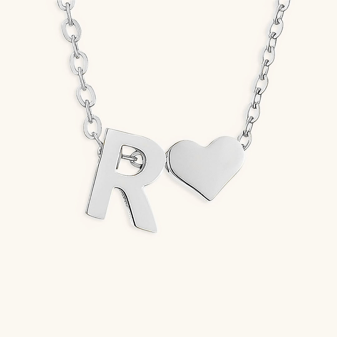 PURELY YOURS - RIA INITIAL LETTER GOLD NECKLACE