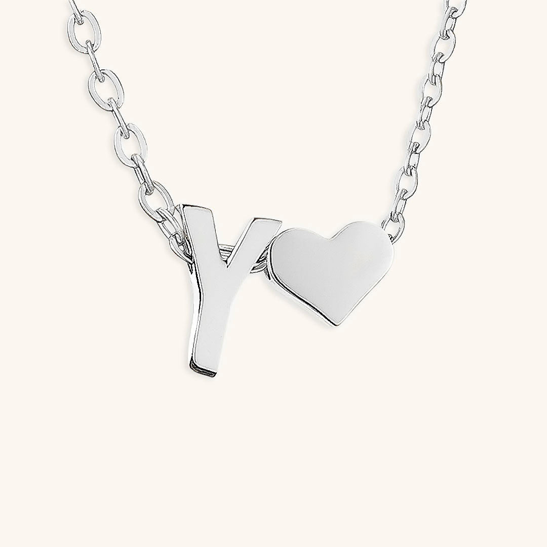 PURELY YOURS - RIA INITIAL LETTER GOLD NECKLACE