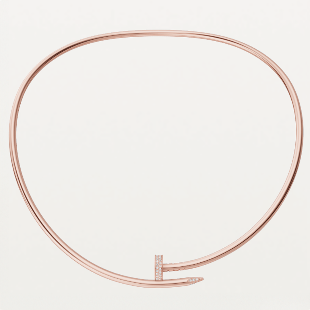 PURELY YOURS - ASH ANNE ROSE GOLD DIAMOND NECKLACE