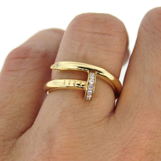 PURELY YOURS - DELUXE GOLD NAIL RING