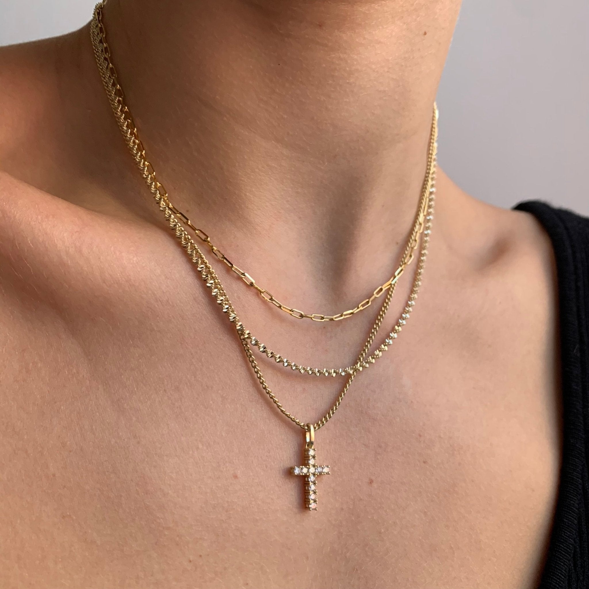 PURELY YOURS - DON'T CROSS ME NECKLACE