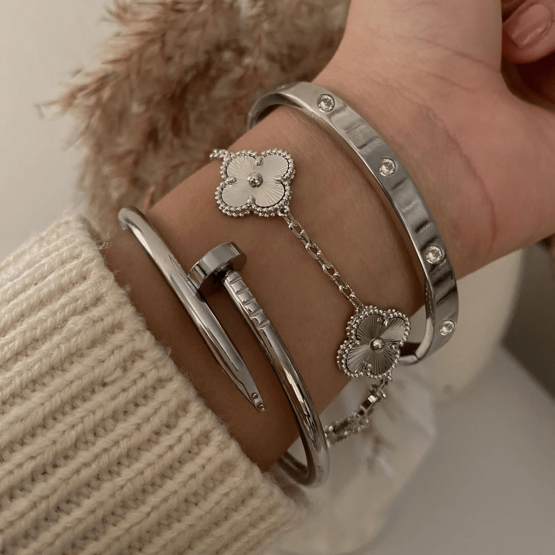 PURELY YOURS - ELEGANCE STACK | SILVER