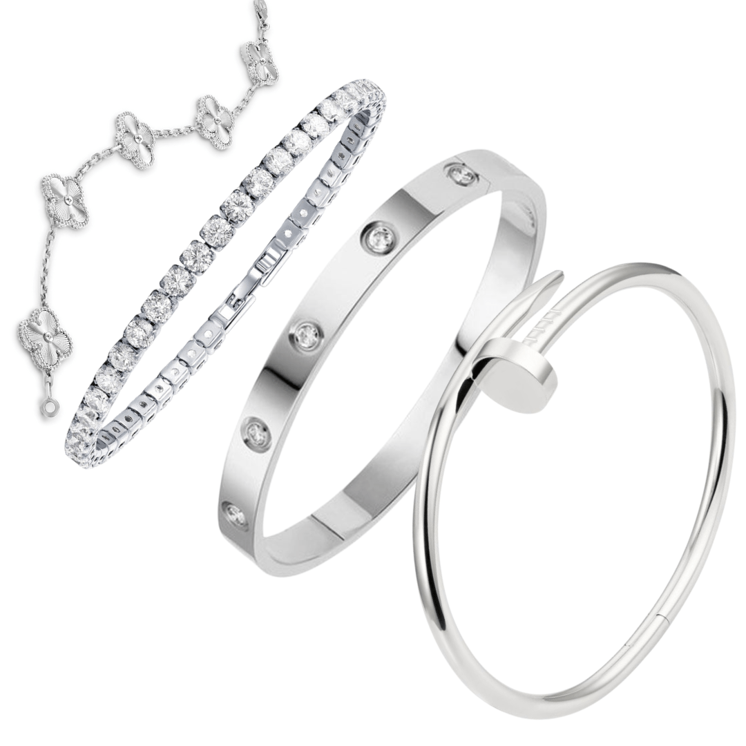 PURELY YOURS - ELEGANCE STACK | SILVER