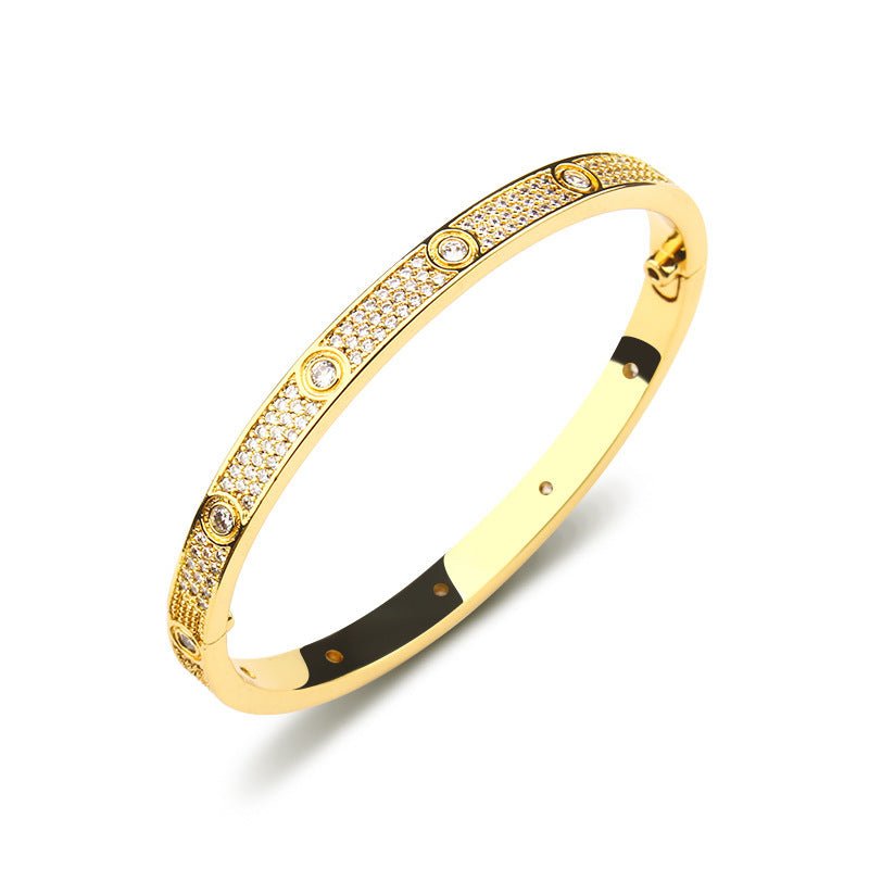 PURELY YOURS - ETERNITY DELUXE LINK BRACELET IN GOLD