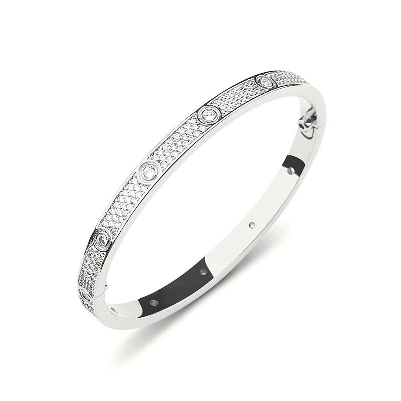 PURELY YOURS - ETERNITY LINK BRACELET DELUXE SILVER