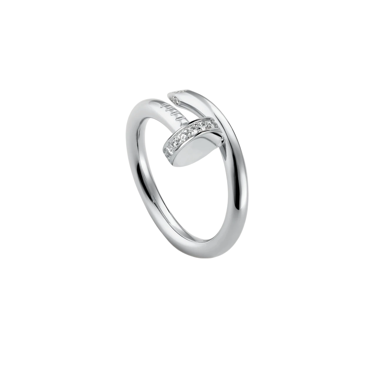 PURELY YOURS - DELUXE SILVER NAIL RING