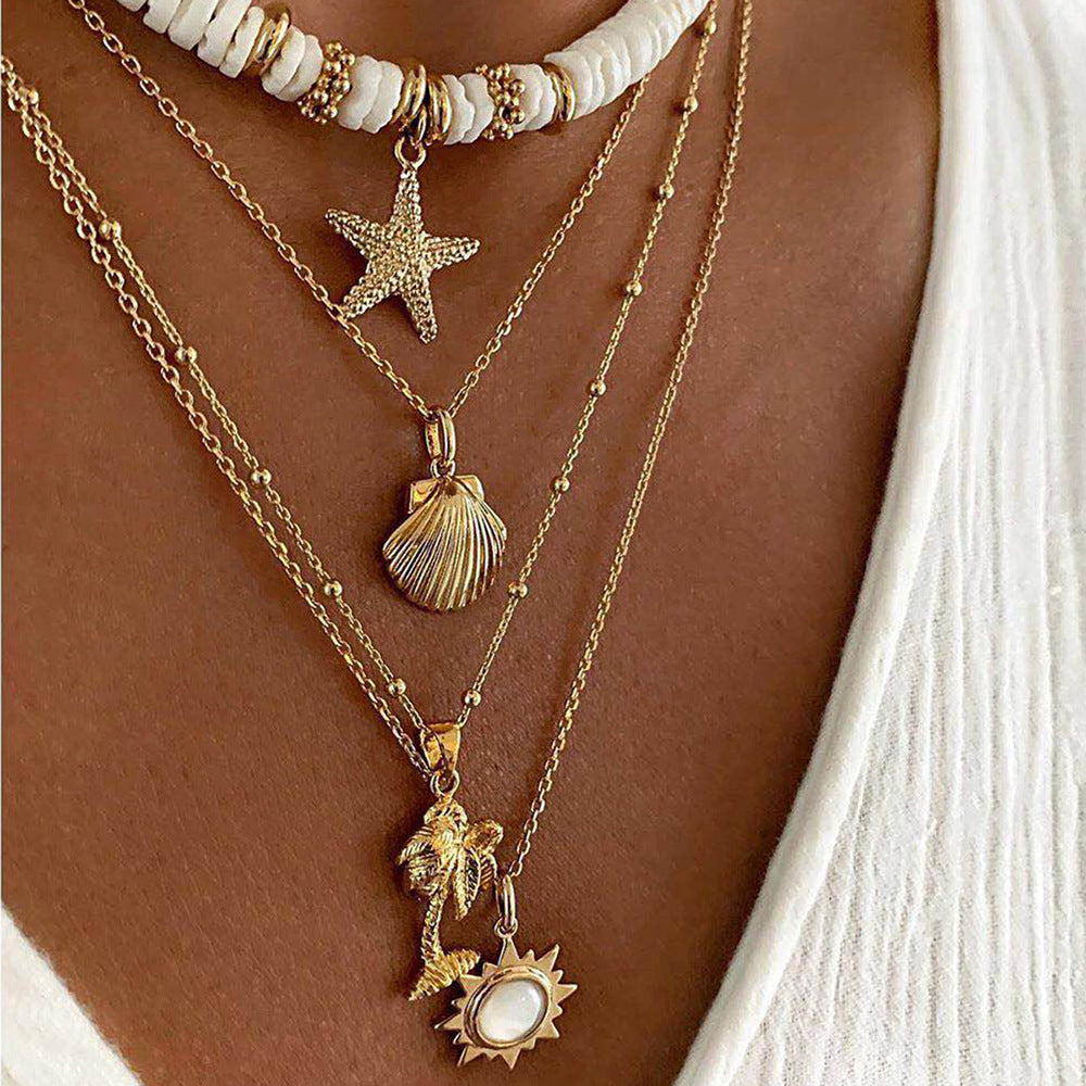 PURELY YOURS - RETRO SEA | BEACH NECKLACE